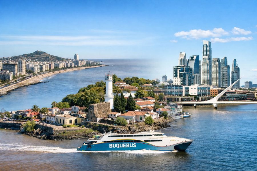 Paquete turístico combinado Montevideo y Buenos Aires con travesía en ferry desde Colonia del Sacramento